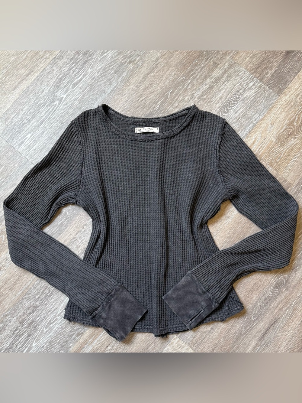 We The Free Roll With it Thermal in charcoal gray Size Large